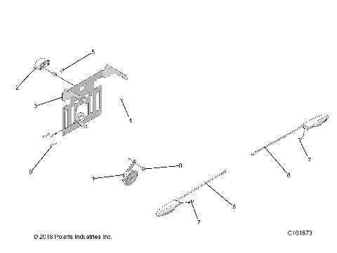 ELECTRICAL, HORN and LICENSE PLATE LIGHT - A19SHS57RS [C101873]