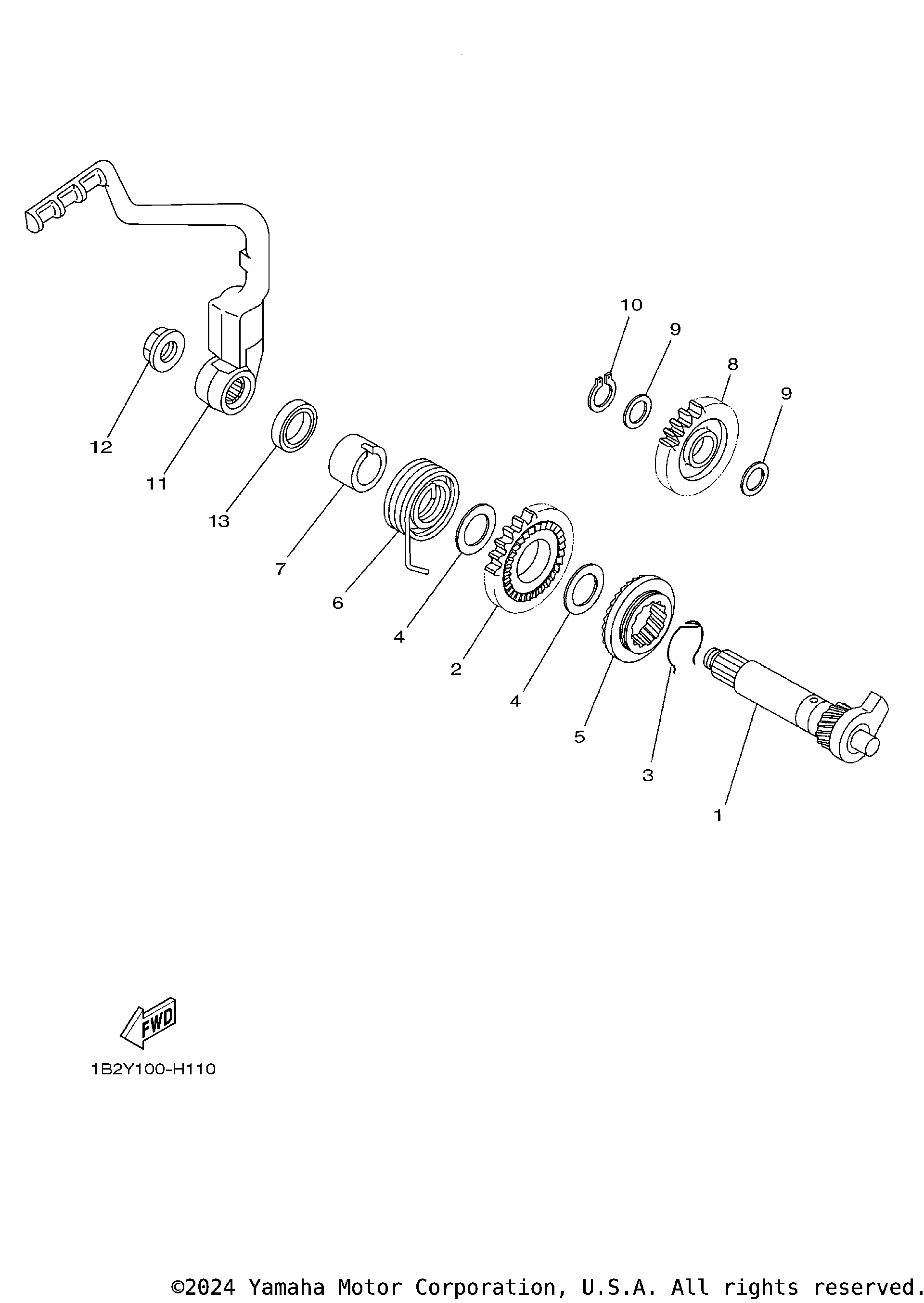2024 Yamaha Motorcycles Parts-Finder Diagrams | Team Motorsports