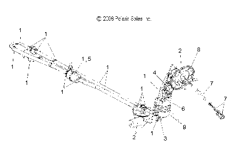FUEL SYSTEM, KITS, PUMP FLANGE ASM. - S07PL7JS/JE (49SNOWFUELPUMPKITS)