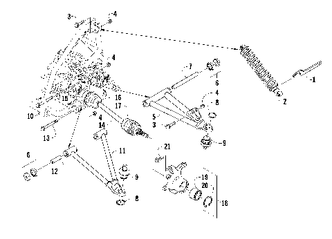 FRONT SUSPENSION ASSEMBLY [88821]