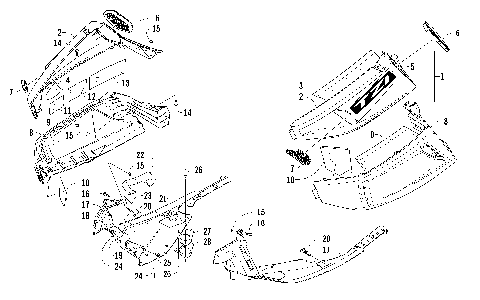 SKID PLATE AND SIDE PANEL ASSEMBLY [99341]
