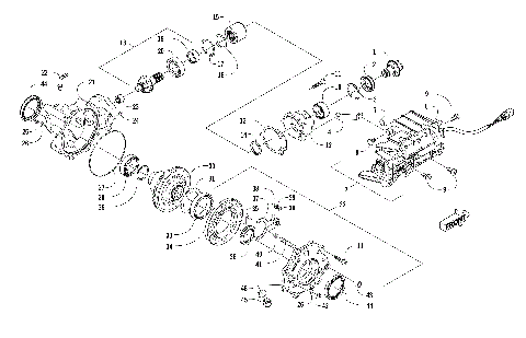 REAR DRIVE GEARCASE ASSEMBLY [301953]