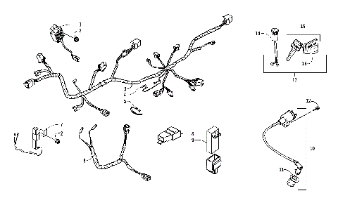 ELECTRICAL AND WIRING HARNESS ASSEMBLY [90968]