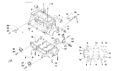 CRANKCASE ASSEMBLY [102475]