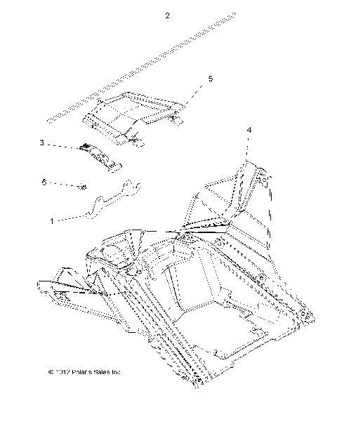 BODY, STORAGE, REAR - A15SVA85HD (49ATVSTORAGERR13850SCRAM)