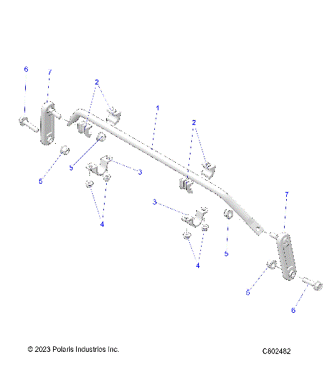 SUSPENSION, SWAY BAR - S26TLF9FSL (C602482)