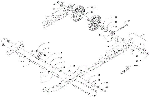 IDLER WHEEL ASSEMBLY [106235]