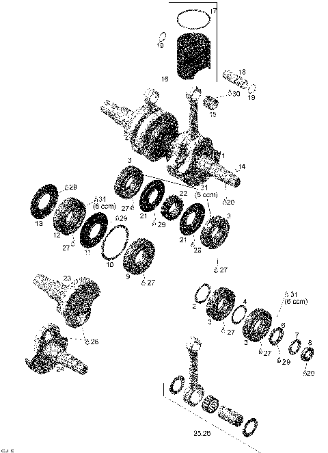 01- Crankshaft And Pistons