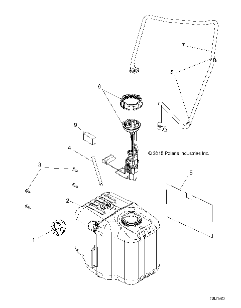 BODY, FUEL TANK ASM. - R16RMA32A1/A2 (700180)