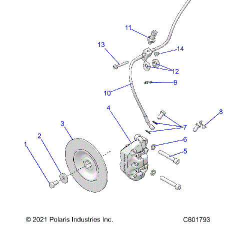 BRAKES, BRAKE ASM. - S24FJE9FS/9FE (C601793)