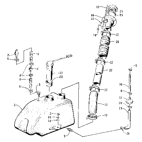 OIL TANK ASSEMBLY [73243]