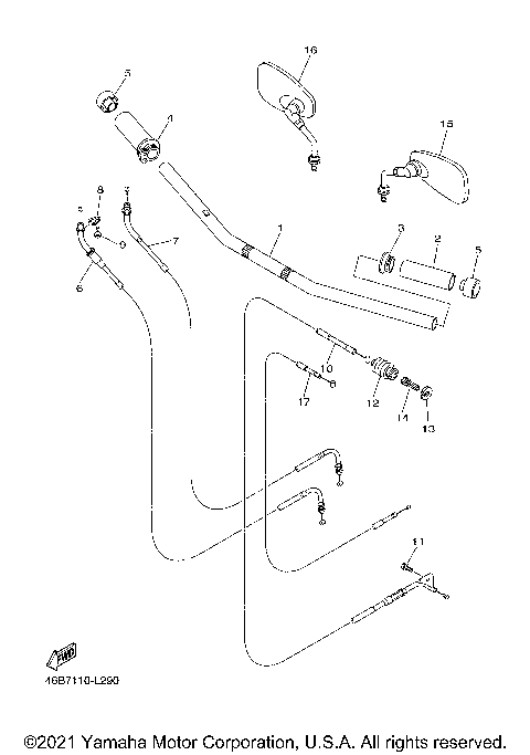 STEERING HANDLE & CABLE