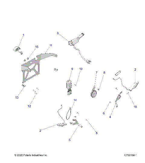 ELECTRICAL, ACCESSORY COMPONENTS - Z23ASE99F4/S99C4/E4/F4 (C703138)