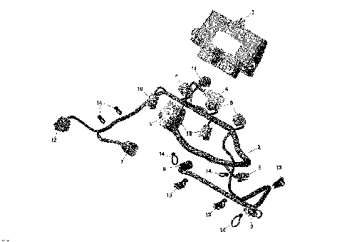 10- Engine Harness And Electronic Module