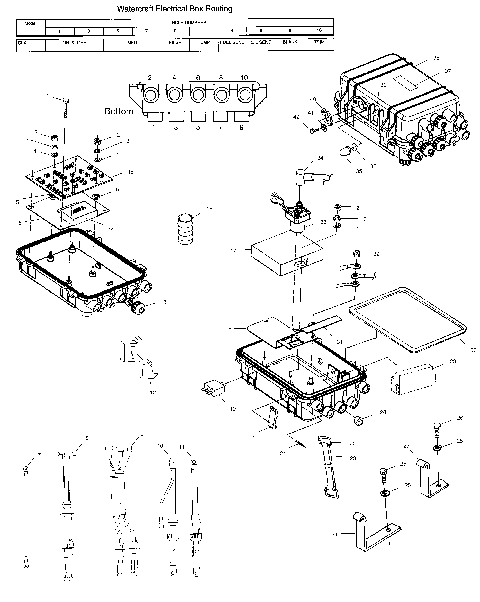 ELECTRICAL BOX - W004699D (4955765576B011)
