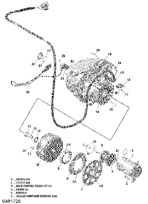 03- Magneto And Electric Starter - HD8