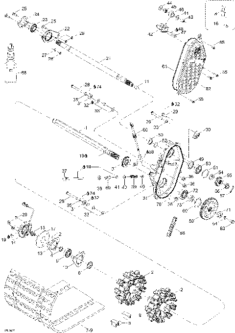 05- Drive Axle And Track