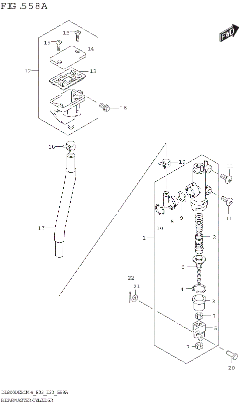 REAR MASTER CYLINDER