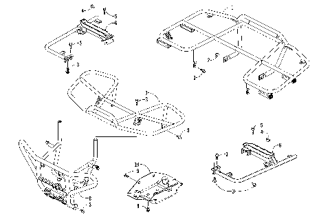 RACKS AND BUMPER ASSEMBLY [87203]