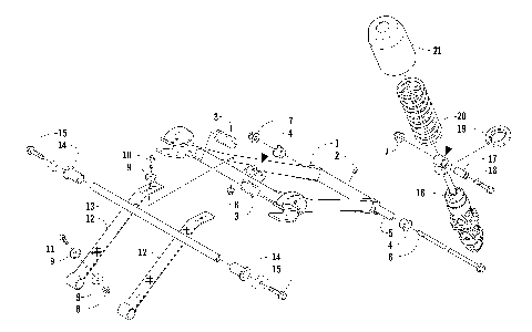 REAR SUSPENSION FRONT ARM ASSEMBLY [93531]