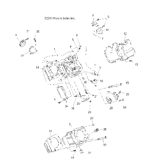 ENGINE, CYLINDER and HEAD - A12NG50FA (49ATVCYLINDER12SCRAM)