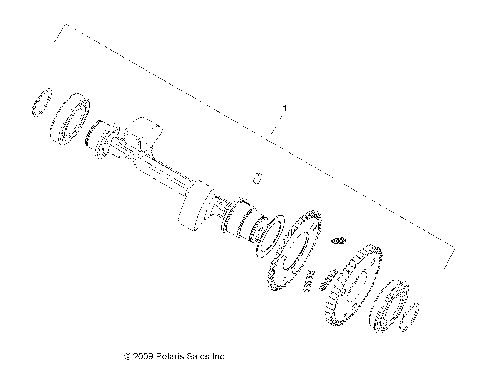 ENGINE, BALANCE SHAFT - A15SVA85HD (49ATVBALANCESHAFT10SPXP850)
