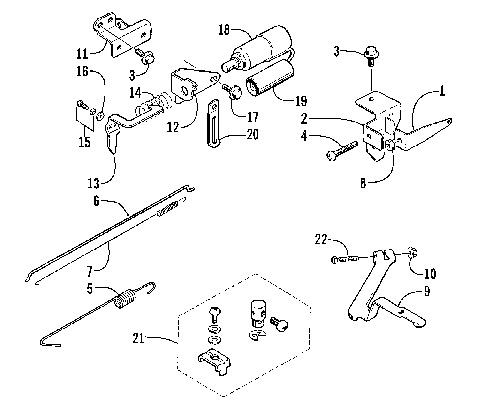 THROTTLE CONTROL ASSEMBLY [74944]