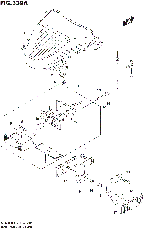 REAR COMBINATION LAMP