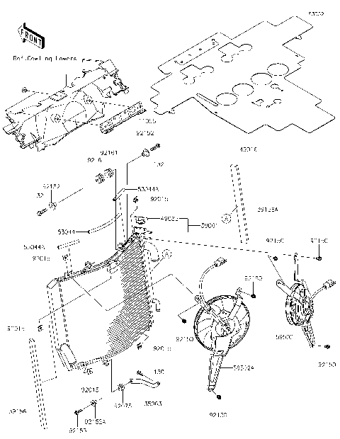 mibunanyaページ 2025 Kawasaki Motorcycles Parts-Finder Diagrams | Mega Power