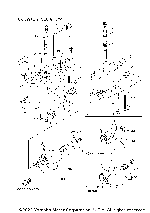 LOWER CASING DRIVE 4