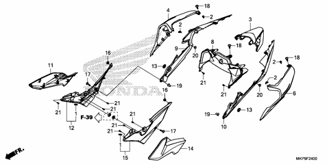 SIDE COVER@REAR COWL