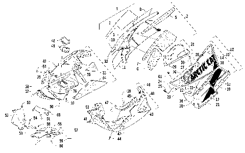 SKID PLATE AND SIDE PANEL ASSEMBLY [98187]