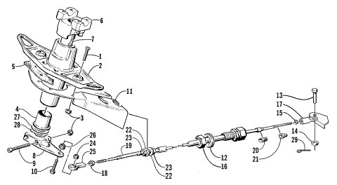 STEERING POST ASSEMBLY