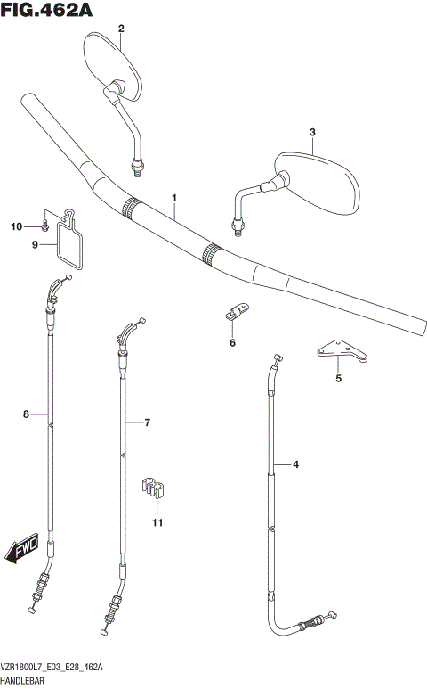 HANDLEBAR (VZR1800L7 E28)