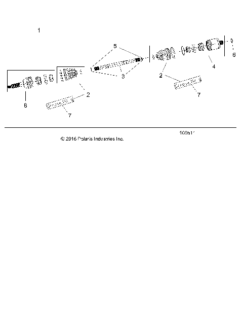 DRIVE TRAIN, REAR HALF SHAFT (FROM 4/26/16) - A16DAE87AL (100511)