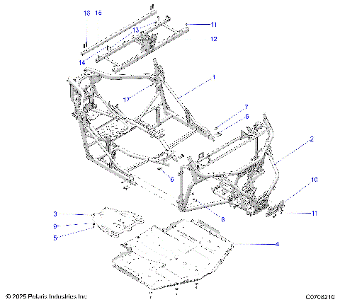 CHASSIS, MAIN FRAME AND SKID PLATES