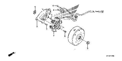 ALTERNATOR (CRF80F)