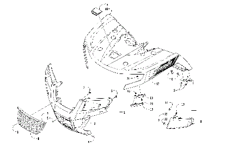 FRONT BODY PANEL AND HEADLIGHT ASSEMBLIES [301338]