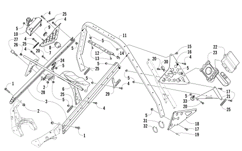 STEERING SUPPORT ASSEMBLY