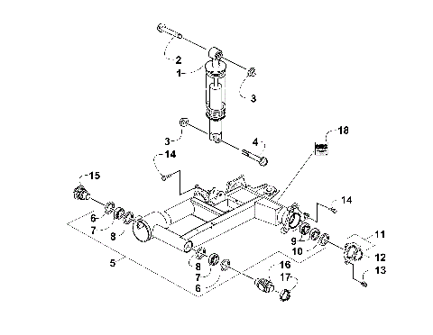 REAR SUSPENSION ASSEMBLY [89287]