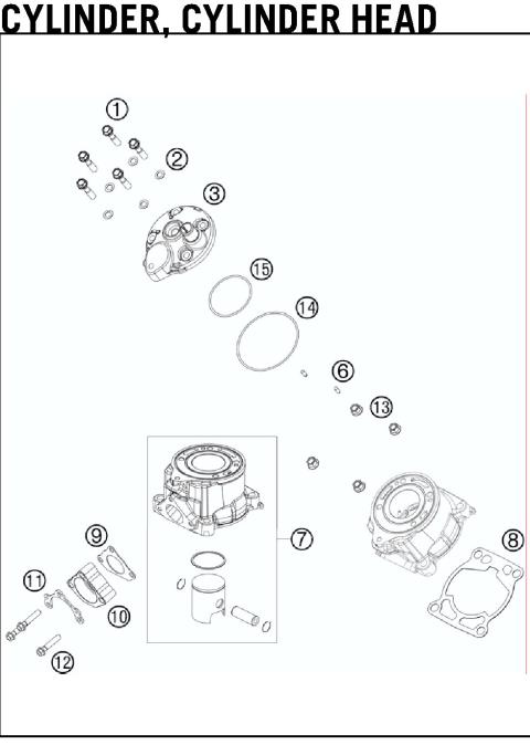CYLINDER, CYLINDER HEAD