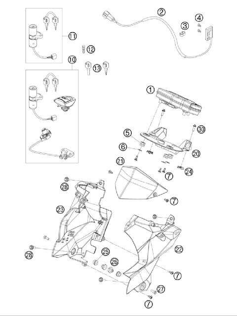INSTRUMENTS / LOCK SYSTEM          