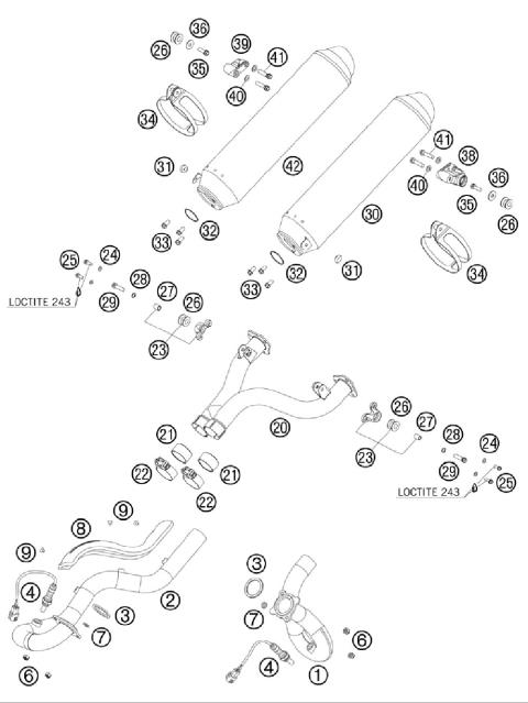 EXHAUST SYSTEM                990 A