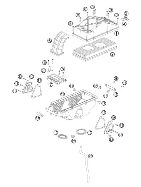 AIR FILTER                990 ADVEN
