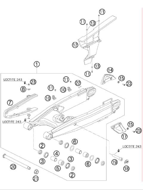 SWING ARM                     990 A