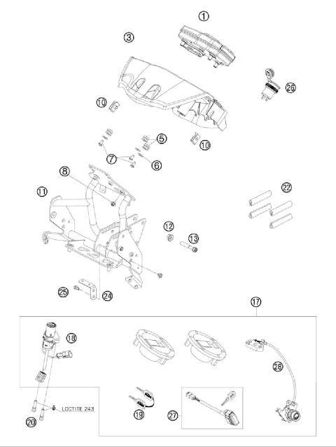 INSTRUMENTS / LOCK SYSTEM          