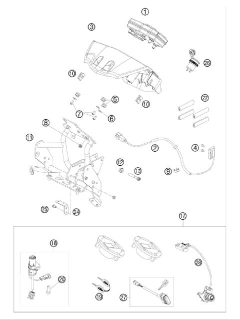 INSTRUMENTS / LOCK SYSTEM          