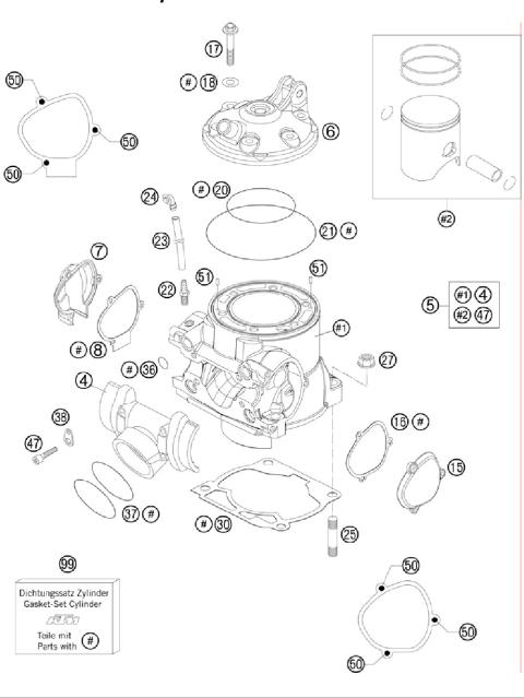 CYLINDER, CYLINDER HEAD            