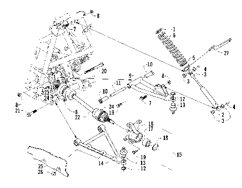 FRONT SUSPENSION ASSEMBLY [83766]