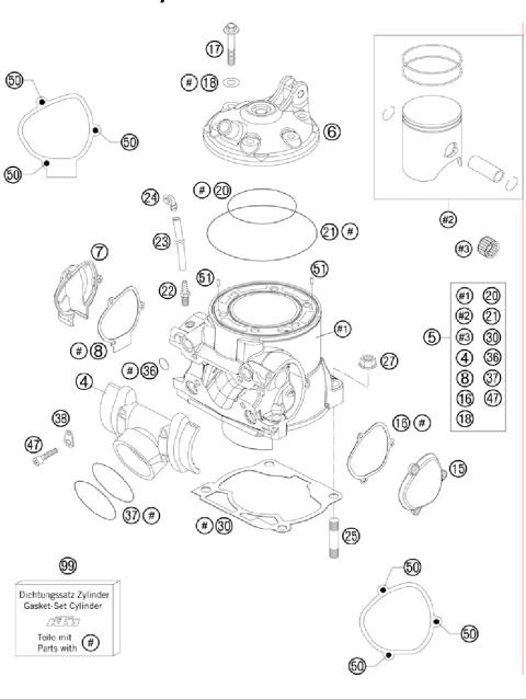 CYLINDER, CYLINDER HEAD            
